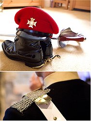 Thumbnail image for Royal Light Dragoons wedding between Will and Pru Ward