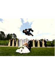Thumbnail image for Funny Wedding Videos : A Quirky Wedding Highlight Reel with Added Ninjas